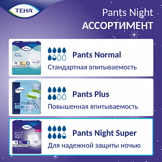 ТЕНА Pants Night Super Подгузники-трусы ночные, M - фото № 4